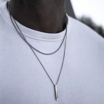 Jewelry Men Boy Gift Chain Crystal Necklace