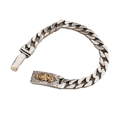 Women's Cuban Bracelet S925 Silver Jewelry For Men