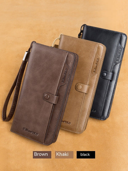 Long Wallet Genuine Leather Wallet