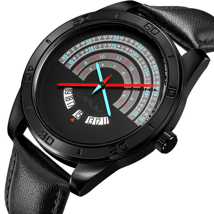 Men's sports waterproof men's wristwatch