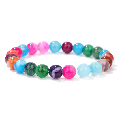 Natural Stone Beads Bracelet Men