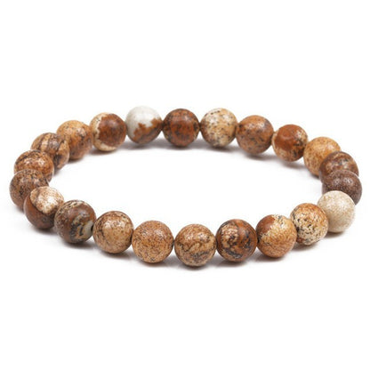 Natural Stone Beads Bracelet Men