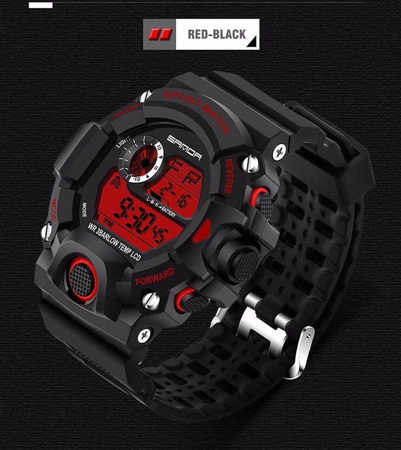 LED Watch Men Waterproof Sport Men Watch Luxury Brand Military Wristwatch