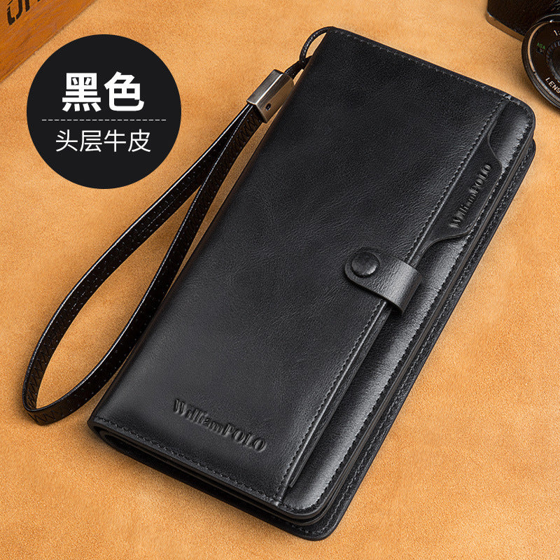 Long Wallet Genuine Leather Wallet