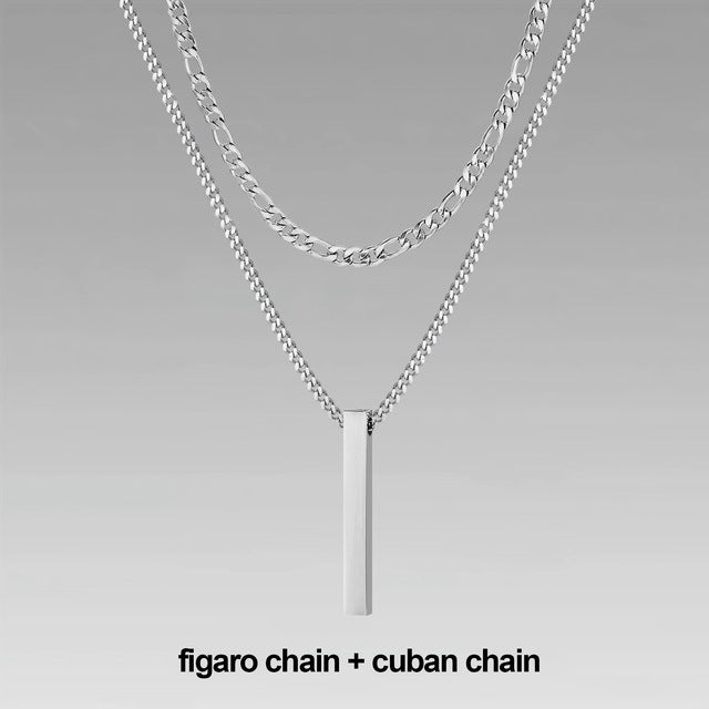 Jewelry Men Boy Gift Chain Crystal Necklace