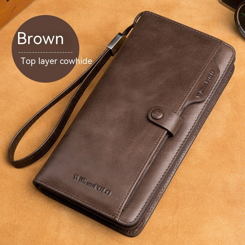 Long Wallet Genuine Leather Wallet