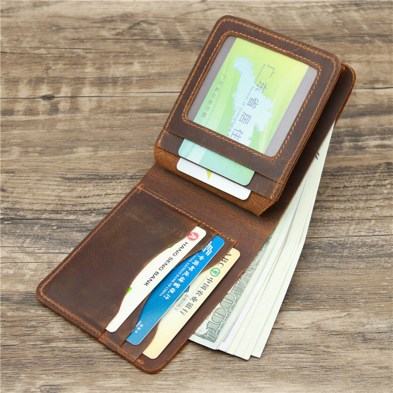 Card Holder Genuine Leather Wallet