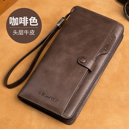 Long Wallet Genuine Leather Wallet