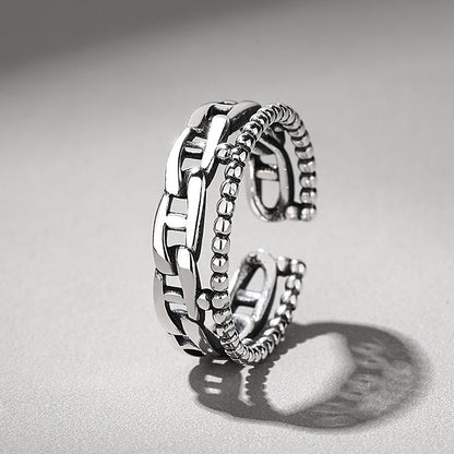 Sterling Silver Combination Stacking Rings For Men And Women