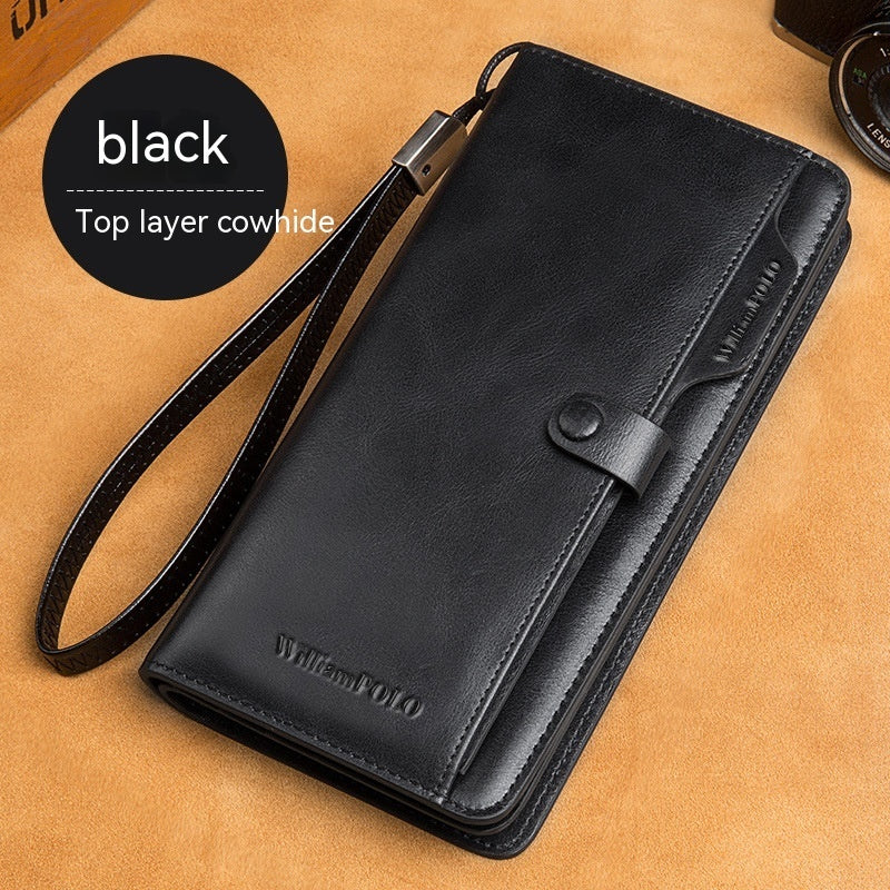 Long Wallet Genuine Leather Wallet