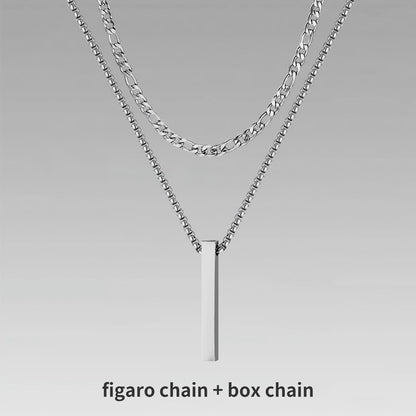 Jewelry Men Boy Gift Chain Crystal Necklace